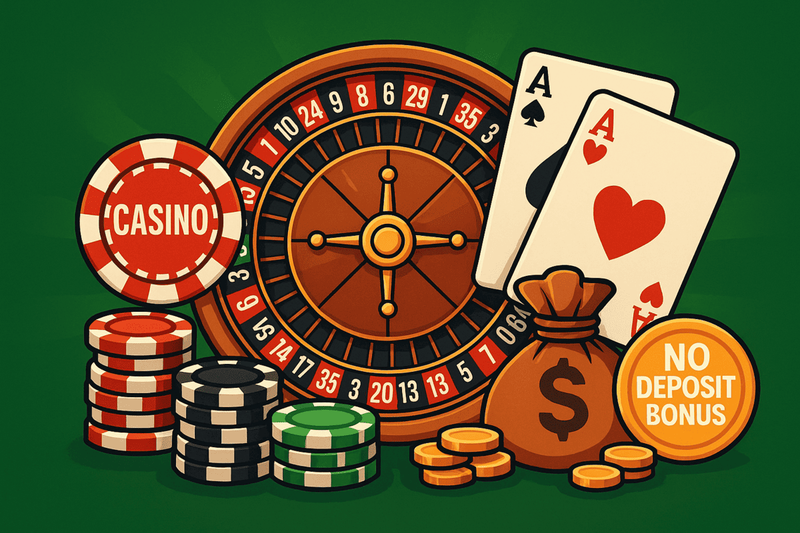 Casino utan svensk licens med no deposit bonus och spelmarker 2026